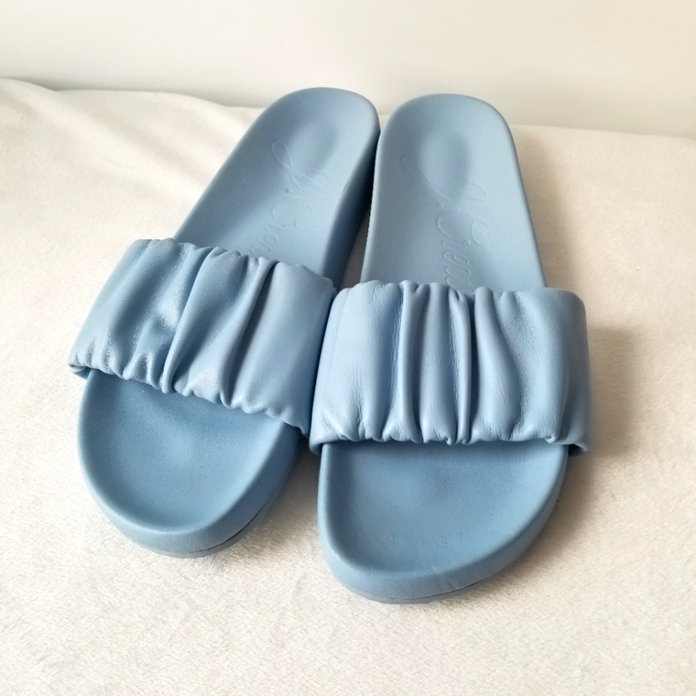 J Crew women's smooth calf keeper Marlow sandals size 10.5